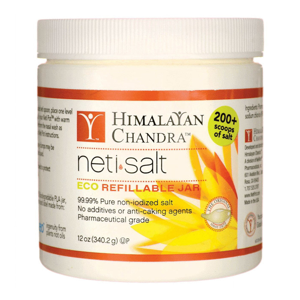 Himalayan Institute Eco Neti Pot Salt Jar - 12 Oz